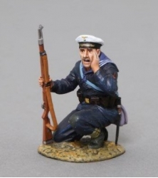 KM004A Shouting Kriegsmarine Soldier - Round Base